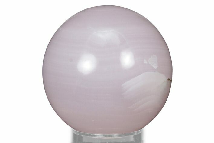 Polished Pink Manganoan (Mangano) Calcite Sphere - Fluorescent! #335022